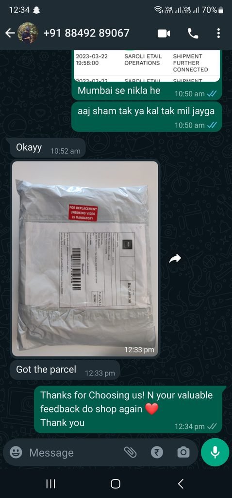 Customer photo
